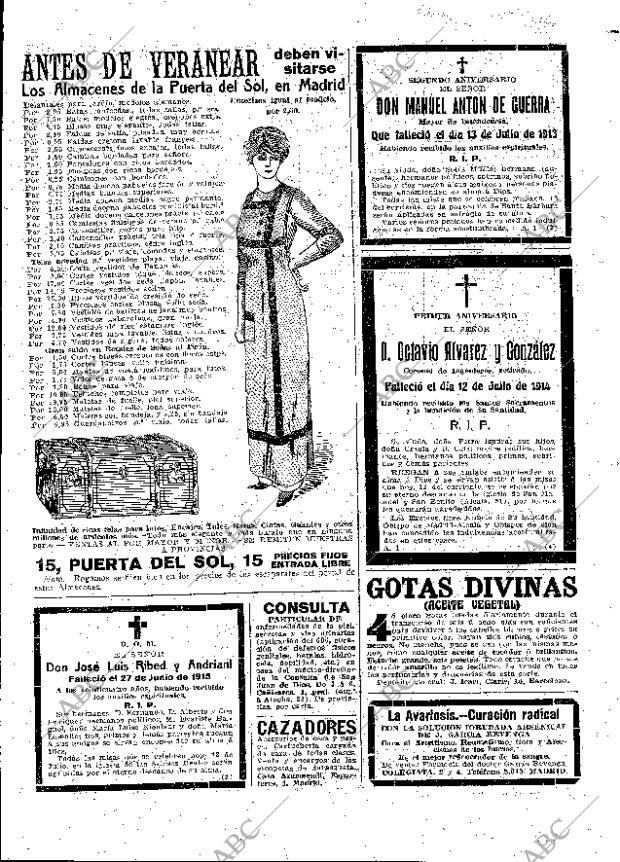 ABC MADRID 12-07-1915 página 23