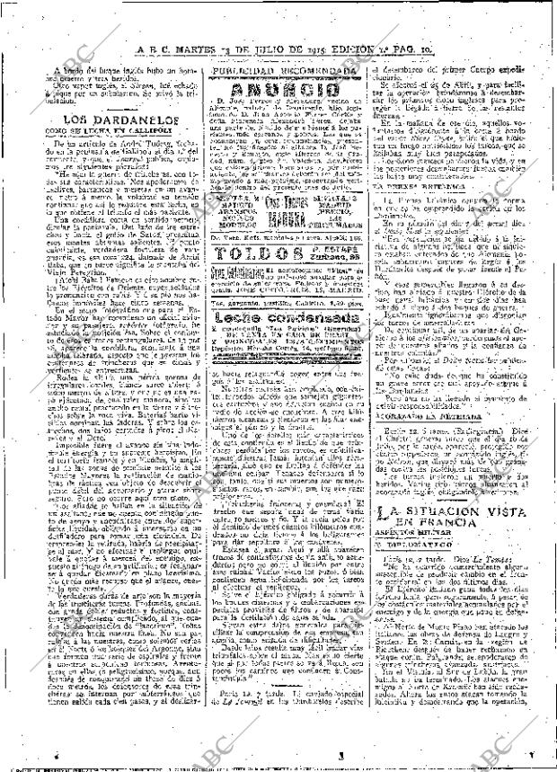 ABC MADRID 13-07-1915 página 10