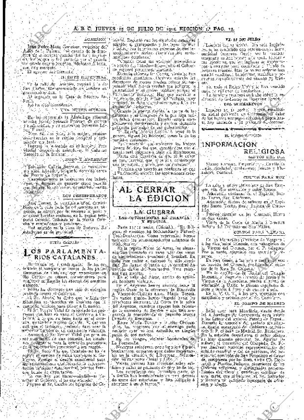 ABC MADRID 15-07-1915 página 15
