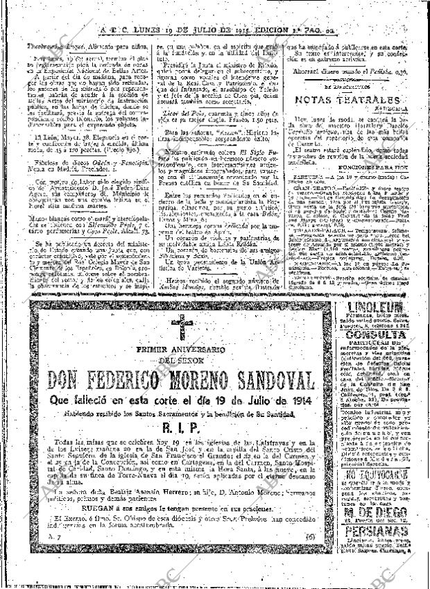 ABC MADRID 19-07-1915 página 20