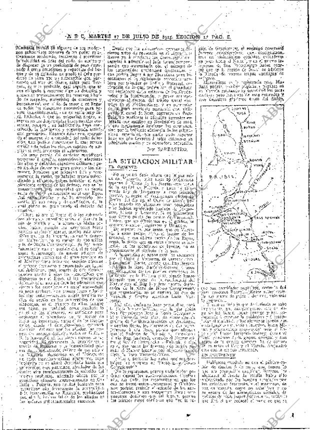 ABC MADRID 27-07-1915 página 8