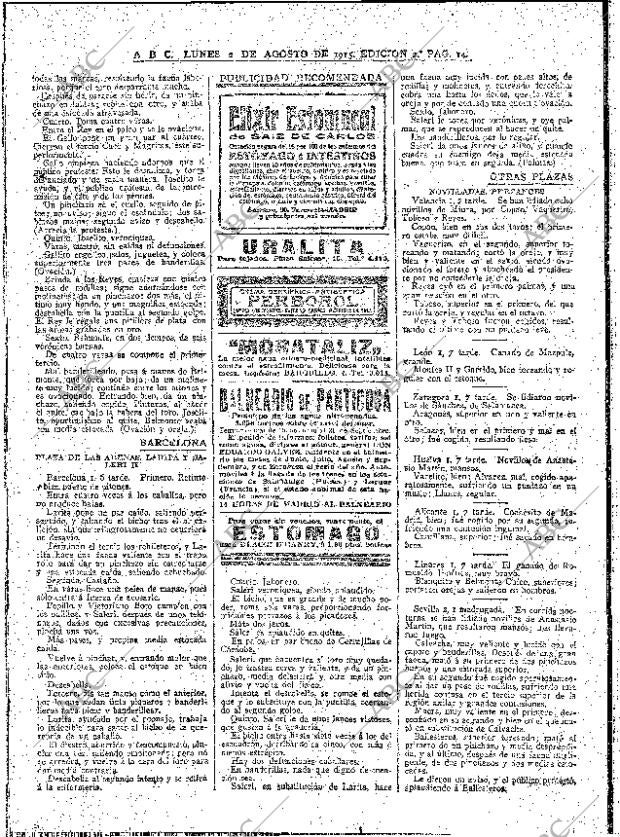 ABC MADRID 02-08-1915 página 14