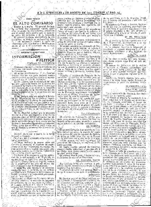 ABC MADRID 04-08-1915 página 15