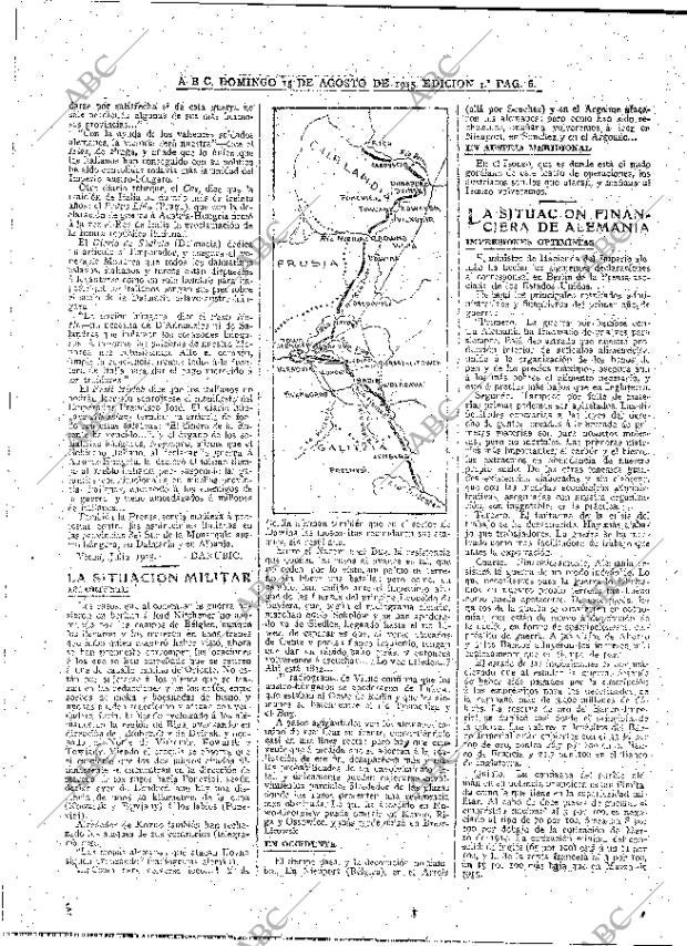 ABC MADRID 15-08-1915 página 6