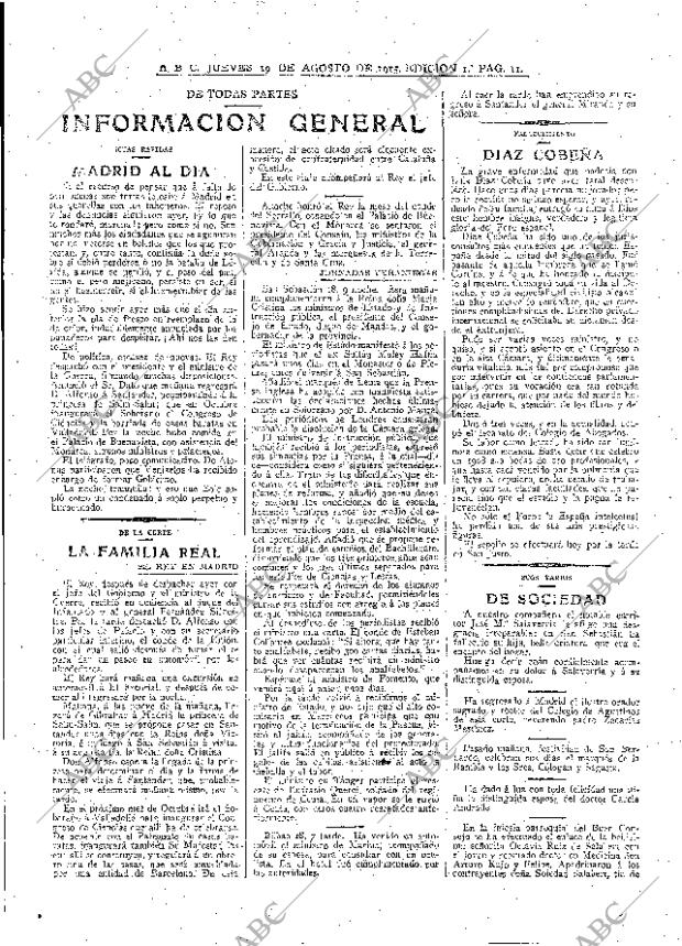 ABC MADRID 19-08-1915 página 11