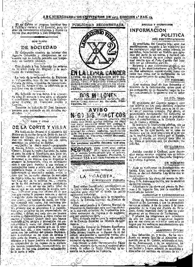 ABC MADRID 01-09-1915 página 13