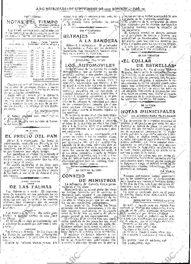 ABC MADRID 08-09-1915 página 17