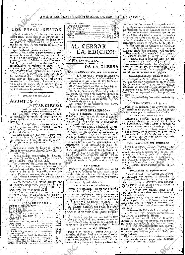 ABC MADRID 08-09-1915 página 19