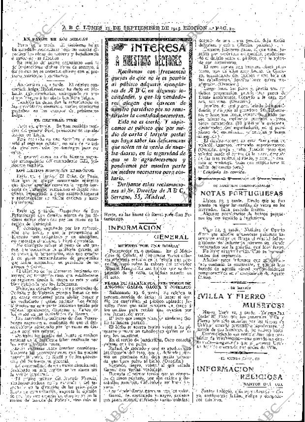 ABC MADRID 13-09-1915 página 19