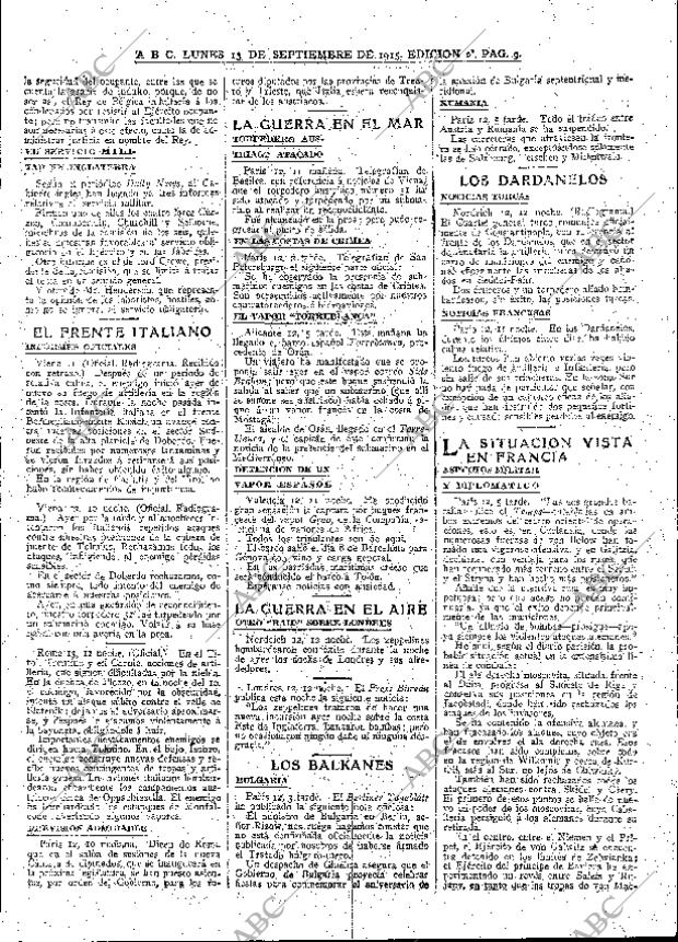 ABC MADRID 13-09-1915 página 9