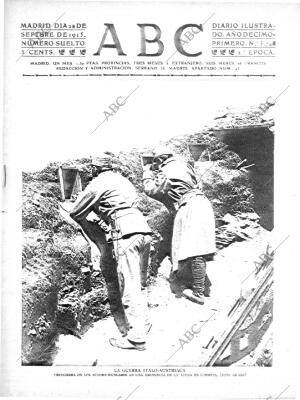 ABC MADRID 21-09-1915 página 1