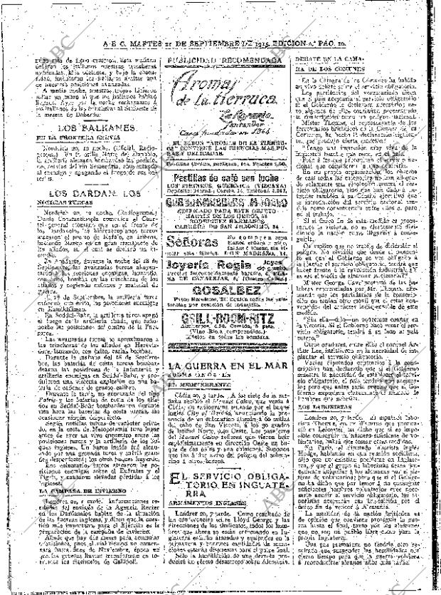 ABC MADRID 21-09-1915 página 10