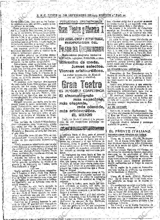 ABC MADRID 27-09-1915 página 10