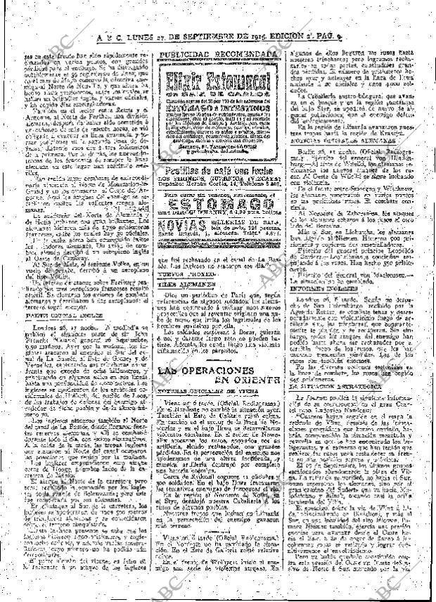 ABC MADRID 27-09-1915 página 9