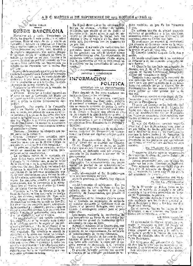 ABC MADRID 28-09-1915 página 15