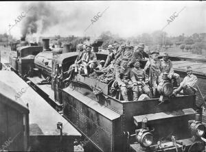 Transporte por vía Férrea de Tropas Austro-Alemanas A un nuevo frente de Batalla