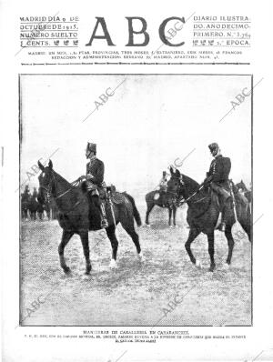 ABC MADRID 09-10-1915 página 1