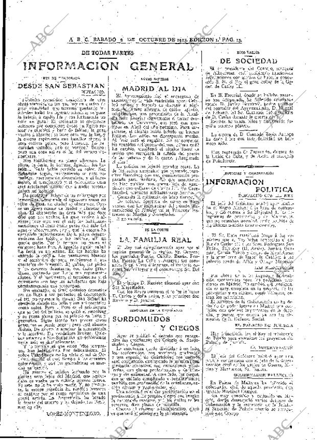 ABC MADRID 09-10-1915 página 15