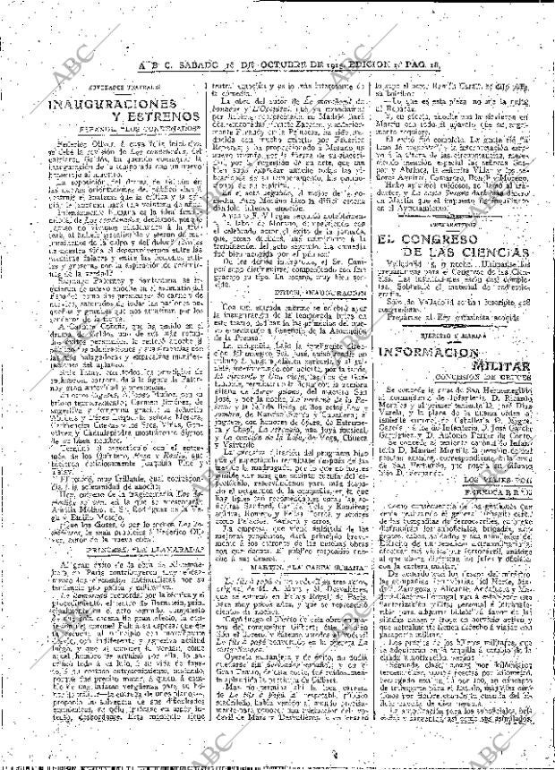 ABC MADRID 16-10-1915 página 18