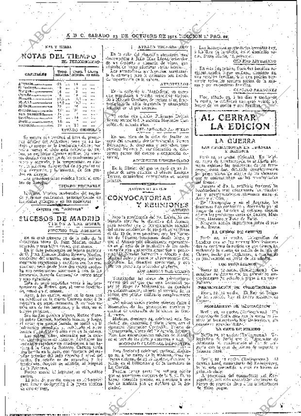 ABC MADRID 23-10-1915 página 22