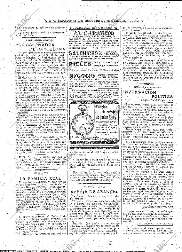 ABC MADRID 30-10-1915 página 14