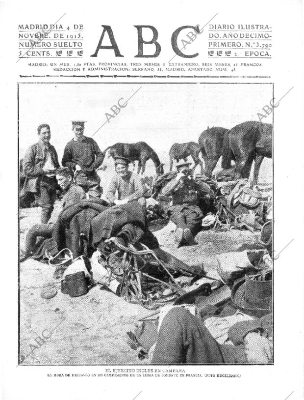 ABC MADRID 04-11-1915 página 1