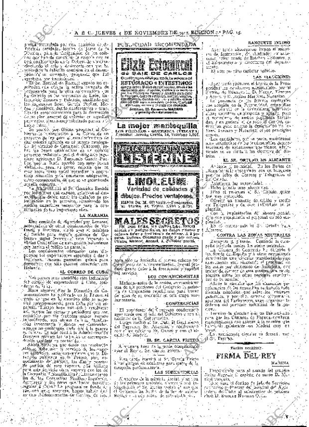 ABC MADRID 04-11-1915 página 15