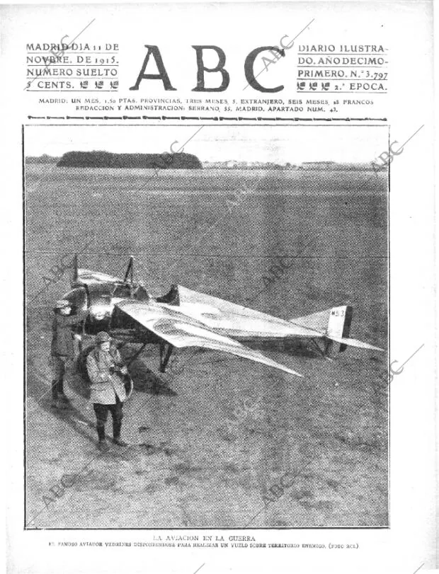 ABC MADRID 11-11-1915 página 1