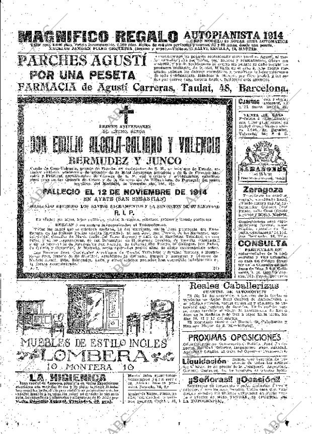 ABC MADRID 11-11-1915 página 25