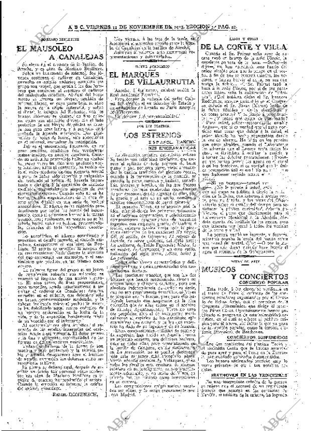 ABC MADRID 12-11-1915 página 21