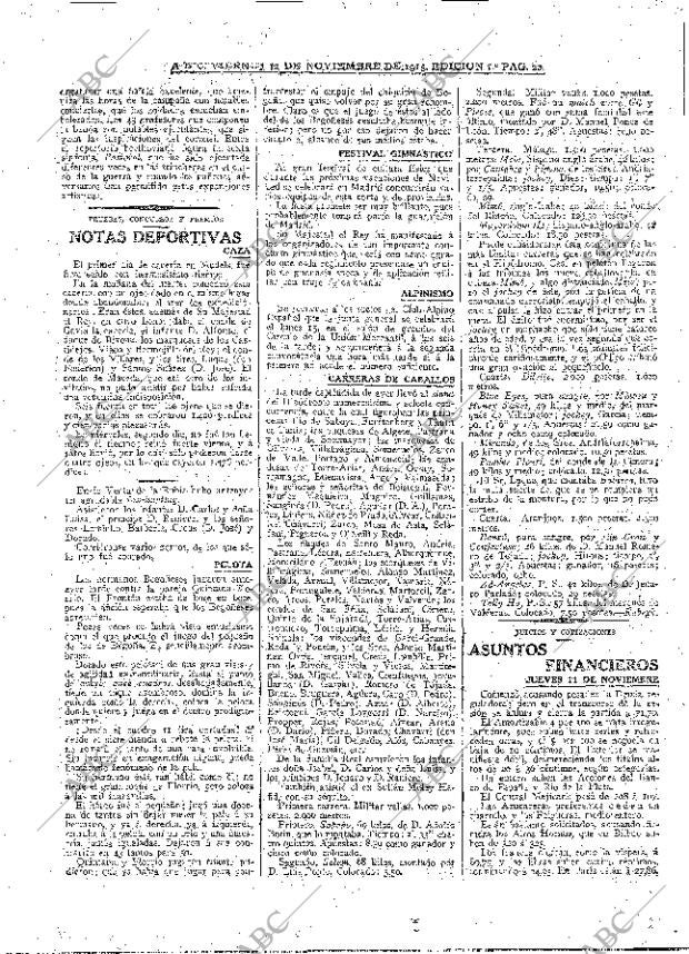 ABC MADRID 12-11-1915 página 22