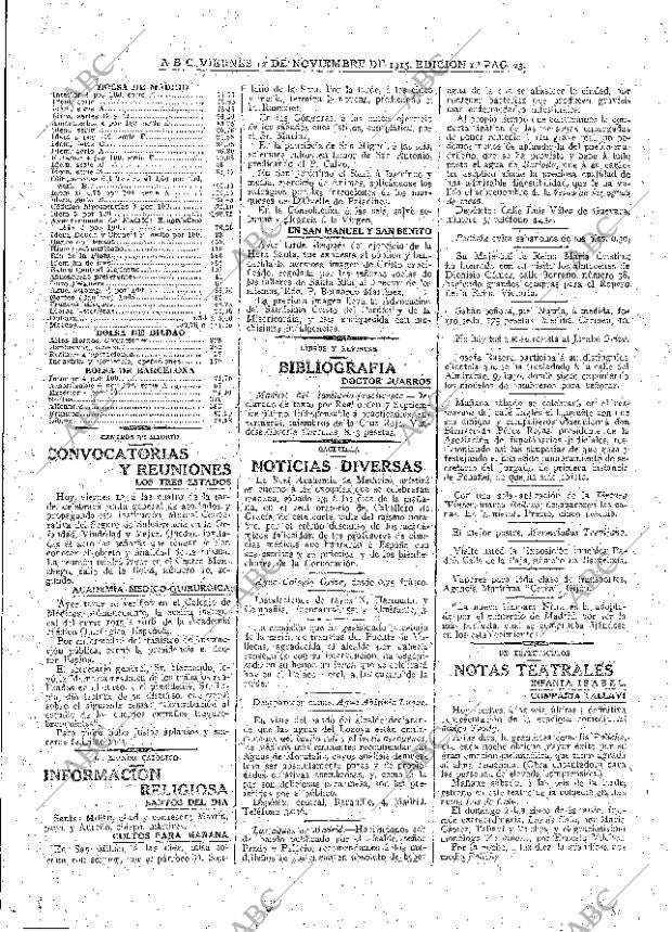 ABC MADRID 12-11-1915 página 23