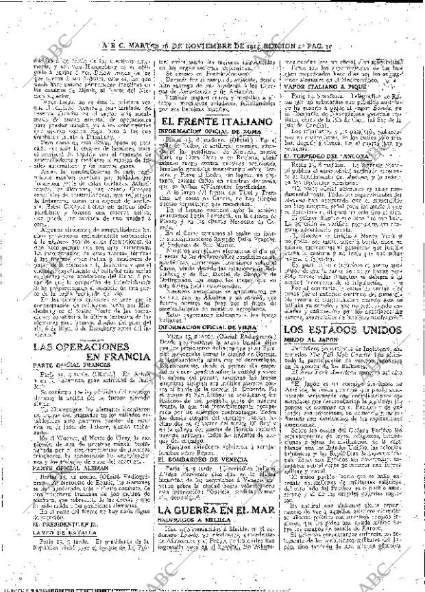 ABC MADRID 16-11-1915 página 10