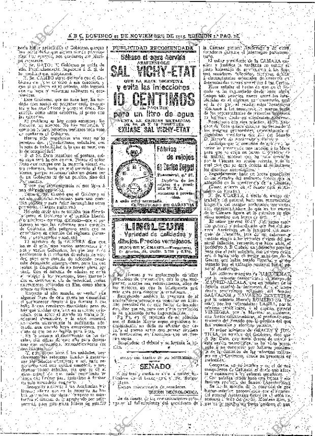 ABC MADRID 21-11-1915 página 16