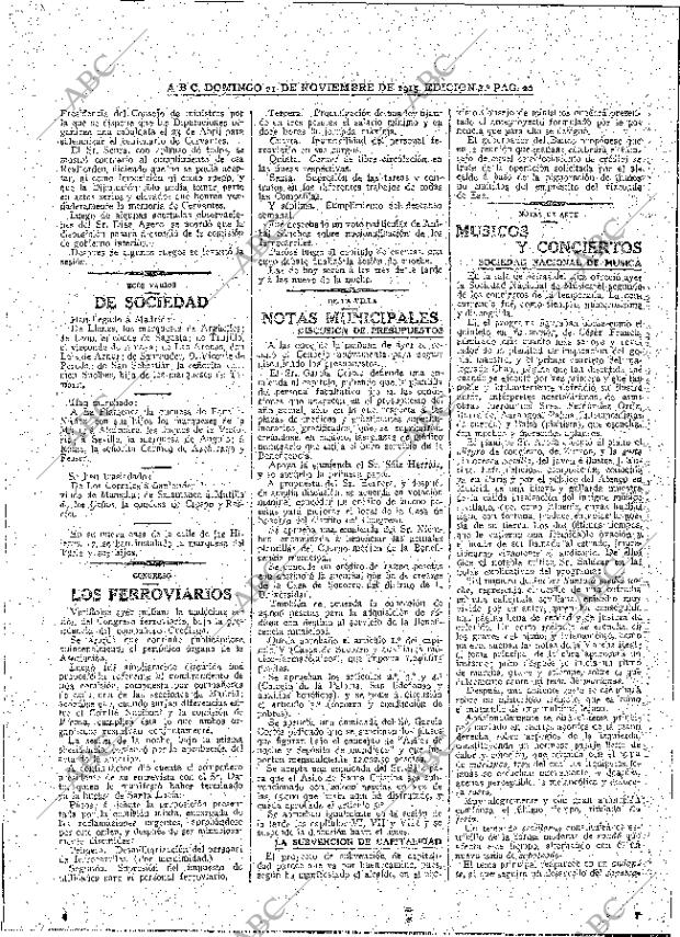 ABC MADRID 21-11-1915 página 20