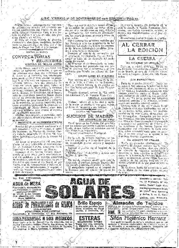 ABC MADRID 26-11-1915 página 22