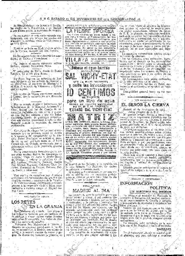ABC MADRID 27-11-1915 página 16