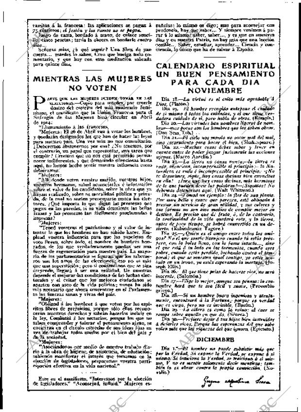 BLANCO Y NEGRO MADRID 28-11-1915 página 38