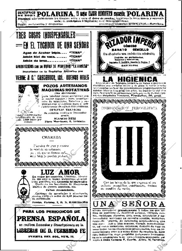 BLANCO Y NEGRO MADRID 28-11-1915 página 54