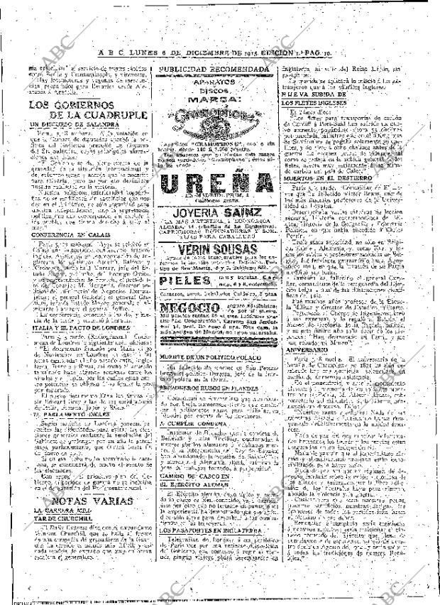ABC MADRID 06-12-1915 página 10