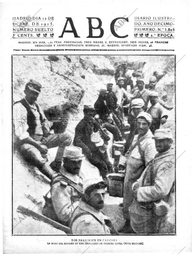 ABC MADRID 12-12-1915 página 1
