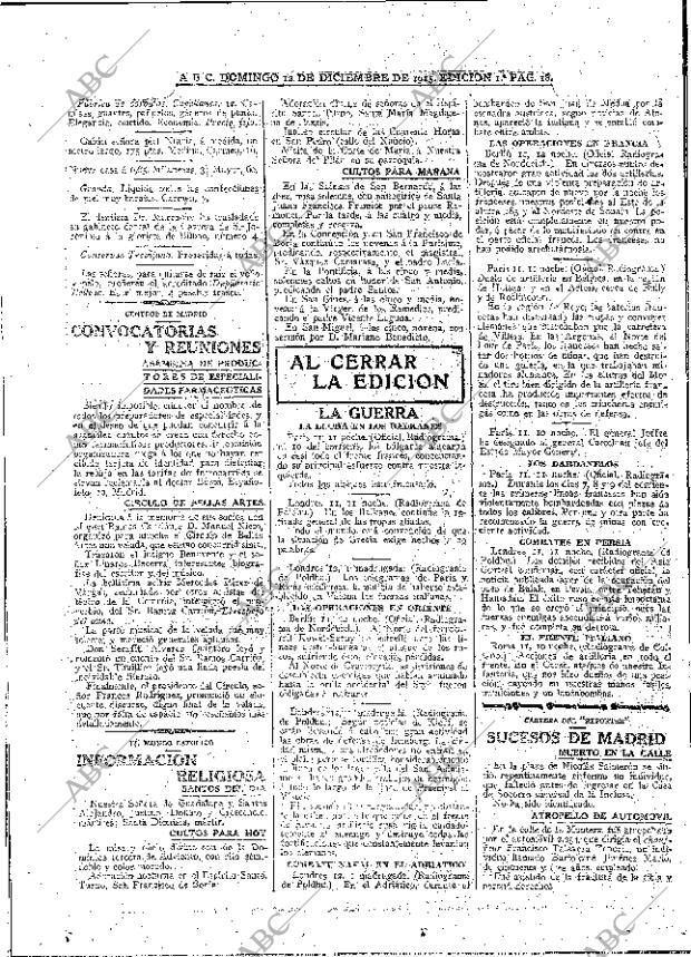 ABC MADRID 12-12-1915 página 18