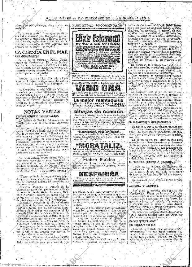 ABC MADRID 20-12-1915 página 10