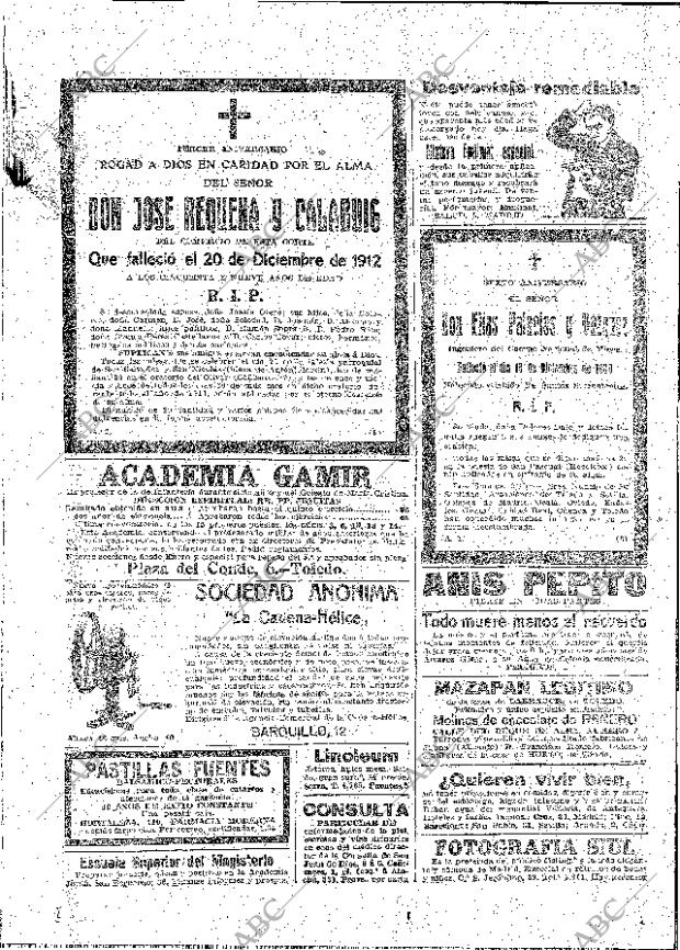 ABC MADRID 20-12-1915 página 2