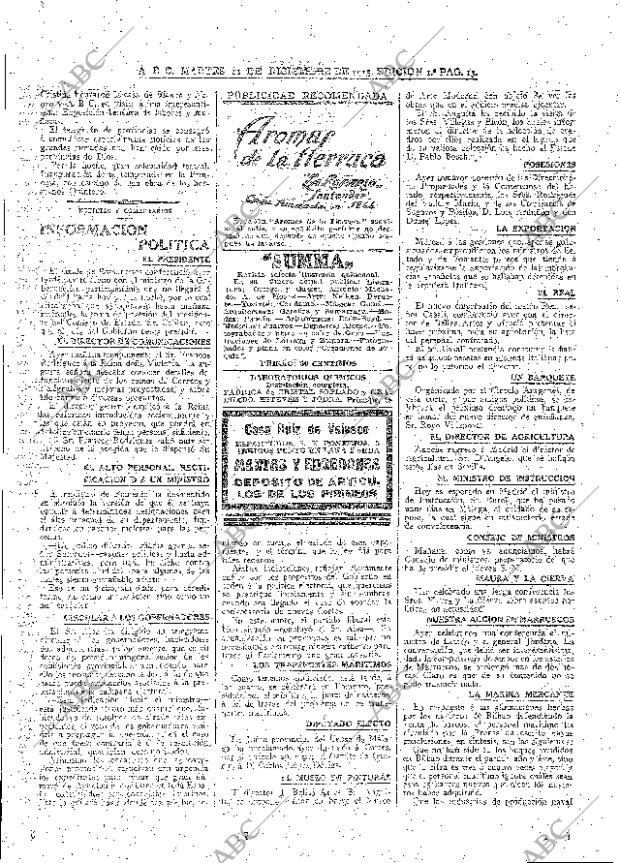 ABC MADRID 21-12-1915 página 13