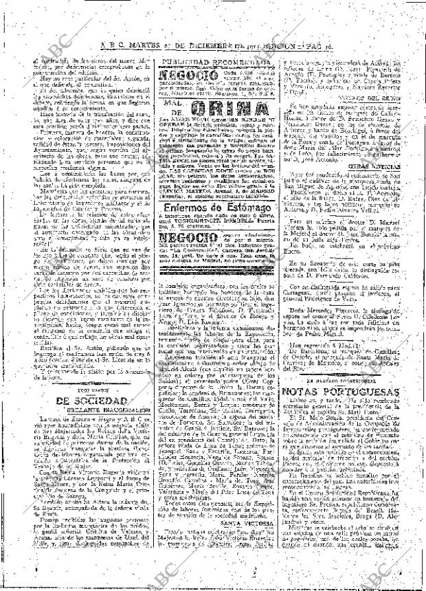 ABC MADRID 21-12-1915 página 16