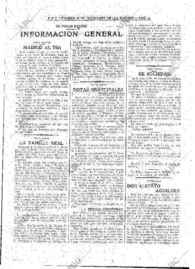 ABC MADRID 26-12-1915 página 13