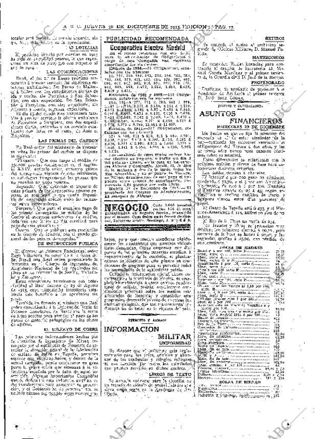 ABC MADRID 30-12-1915 página 17
