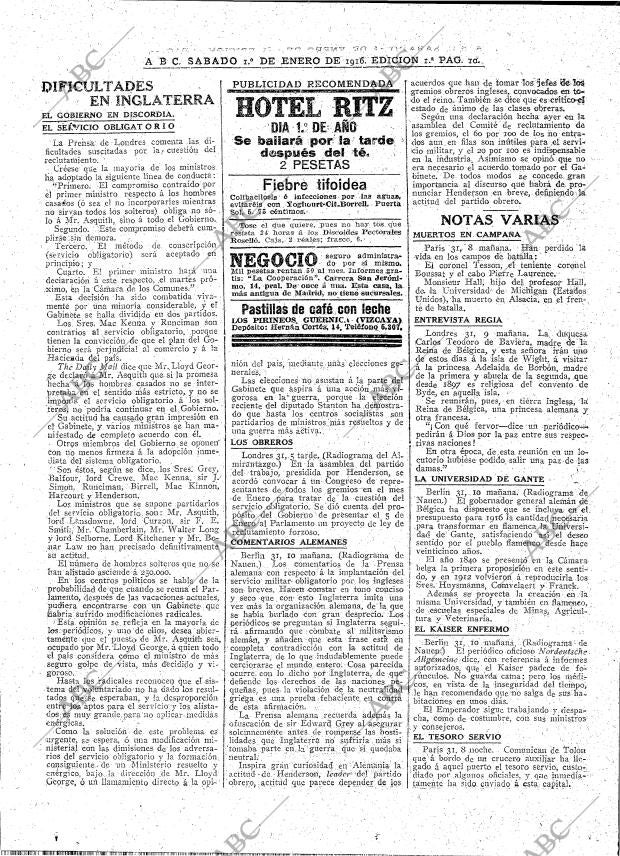 ABC MADRID 01-01-1916 página 10