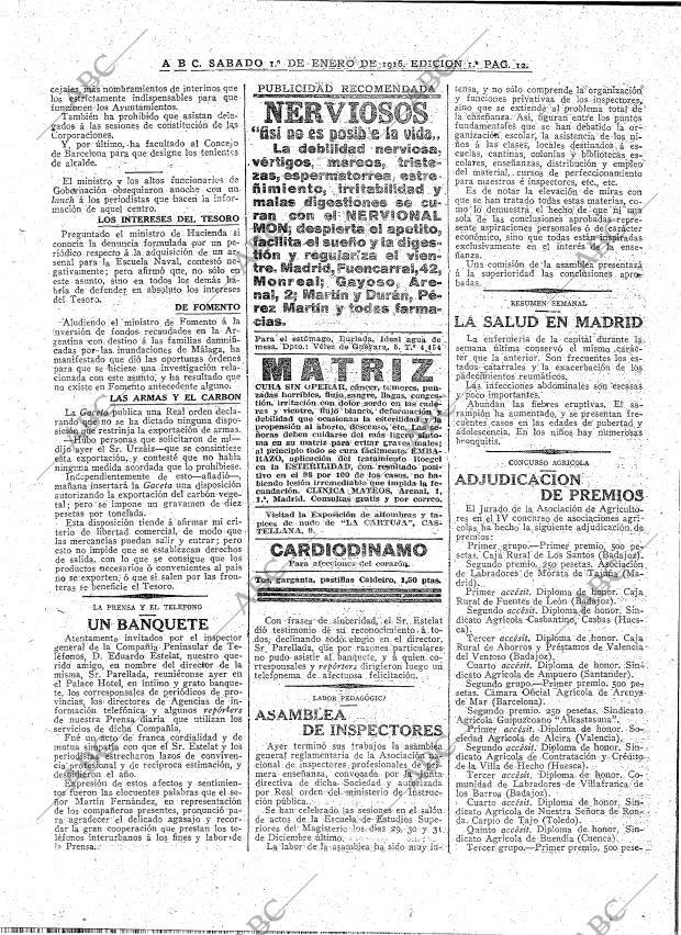 ABC MADRID 01-01-1916 página 12